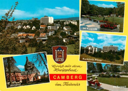 73936117 Camberg_Bad Panorama Amtshof Kurpark Kurklinik Pitzer Parkpartie - Bad Camberg