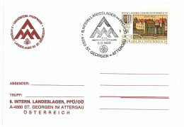 SC 29 - 944 Scout AUSTRIA - Cover - Used - 1983 - Lettres & Documents