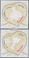 Frankreich 5760-5761 (kompl.Ausg.) Postfrisch 2014 Valentinstag - Unused Stamps