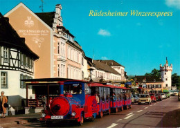 73936008 Ruedesheim_am_Rhein Rheinstrasse Mit Winzerexpress - Ruedesheim A. Rh.