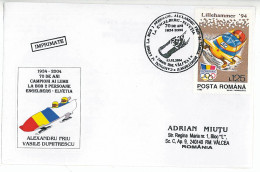 COV 66 - 221 BOBSLEIGH, Romania - Cover - Used - 2004 - Invierno