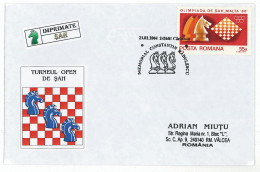 COV 66 - 205 CHESS, Romania - Cover - Used - 2004 - Chess