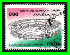 ITALIA (  EUROPA )  SELLO AÑO 1990 TEMATICA DEPORTE - 1981-90: Gebraucht