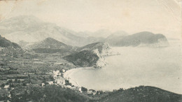 Old Postcard Petrovac Na Moru - Panorama. Montenegro - Montenegro