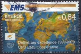 Cipro 2019 20th Anniversary Of UPU EMS Services Fu - Oblitérés