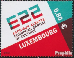 Luxemburg 2290 (kompl.Ausg.) Postfrisch 2022 Kulturhauptstadt - Nuevos