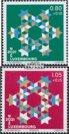 Luxemburg 2288-2289 (kompl.Ausg.) Postfrisch 2021 Weihnachten - Neufs