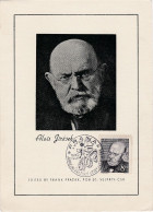 Carte Maximum Tchécoslovaquie 1949 Alois Jirasek - FDC