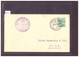 LAUSANNE - FETE FEDERALE DE LUTTE 1937 - Postmark Collection