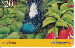 TARJETA DE FIJI DE $20 DE UN PAJARO AZUL (BIRD) - Fidji