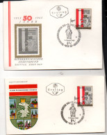 Österreich 1965 MiNr.: 1196 Städtebund 2 Briefe Austria FDC Scott: 701  YT: 959BA Sg: 132 - FDC