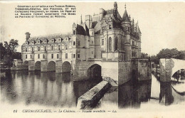 *CPA  - 37 - CHENONCEAUX - Le Chateau - Façade Orientale - Chenonceaux