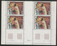 POLYNESIE Poste Aérienne PA N° 17 Bloc De Quatre Neuf ** (MNH) + Coin Daté 22/3/83 TB - Ongebruikt