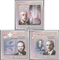 Guinea-Bissau 4538-4540 (kompl. Ausgabe) Postfrisch 2009 Nobelpreis 1914 - Guinée-Bissau