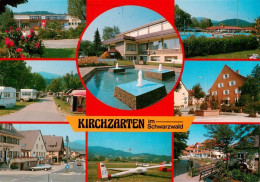 73934774 Kirchzarten Kurhaus Camping Schwimmbad Brunnen Ortspartien Segelflugpla - Kirchzarten