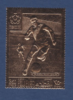 FUJEIRA ** MNH Neufs Sans Charnière, TB (D2322) Timbre OR, Coupe Du Monde De Football - 1969-70 - Fudschaira