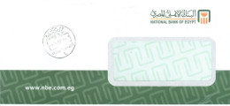 EGYPT - 2024 - POSTAL CAIRO AIR PORT SEALED COVER TO DUBAI. - Lettres & Documents