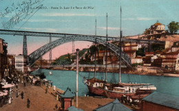 CPA - PORTO - Ponte D.Luiz I E Serra Do Pilar (voilier) ... - Porto