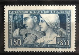 CAISSE D'AMORTISSEMENT YT N°252 LE TRAVAIL NEUF* - 1927-31 Caisse D'Amortissement