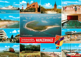 73934525 Wangerooge_Wangeroog_Nordseebad Hafen Strandpartien Zedeliusstrasse Ins - Wangerooge