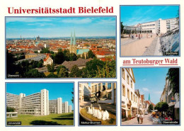 73934487 Bielefeld Panorama Stadthalle Universitaet Merkur Brunnen Obernstrasse - Bielefeld