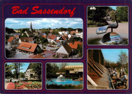 73934273 Bad_Sassendorf Panorama Kurpark Freibad Brunnen Gradierwerk - Bad Sassendorf