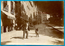 Rare PHOTO Photographie 64 EAUX-BONNES - Pyrénées-Atlantiques - Montreur D'Ours - Professions