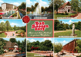73934240 Bad_Sassendorf Rosenau Sanatorium Kurpark Fontaene Hotel Restaurant Hof - Bad Sassendorf