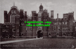 R481112 Hampton Court. The Clock Court. Tuck. Silverette. 1550. London - Altri & Non Classificati
