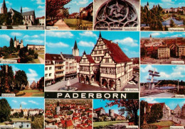 73934123 Paderborn Stadtansicht Freibad Hoher Dom Rathaus Marktkirche Paderanlag - Paderborn