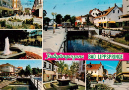 73934116 Bad_Lippspringe Ortspartien Brunnen Kanal Marktplatz - Bad Lippspringe
