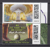 BRD 2022 Mi.3674+3675 Postfrische Lot** MNH - U-Bahn-Haltestelle Heidelberger Platz, Berlin, 125. Geb. Von Josef He - Neufs