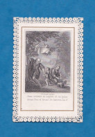 Jésus Croissait En Sagesse, Sainte Famille Et Angelots, Canivet, éd. Bonamy, 5e Série, N° 7 - Santini