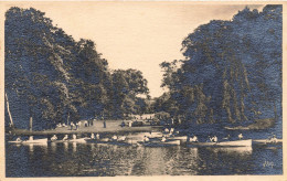 Paris 16ème * Carte Photo * Le Bois De Boulogne * Canoteurs Canotage - Distrito: 16