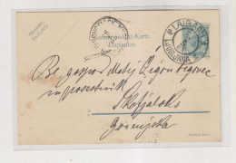 SLOVENIA,Austria 1905 LJUBLJANA LAIBACH Nice Postal Stationery - Eslovenia