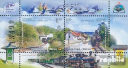 Bosnien - Serbische Republ. Block14 (kompl.Ausg.) Postfrisch 2005 Eisenbahnstrecke - Bosnien-Herzegowina