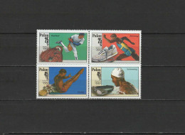 Palau 1988 Olympic Games Seoul, Baseball, Athletics, Swimming Set Of 4 MNH - Ete 1988: Séoul