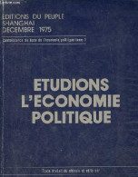 Etudions L'économie Politique. - Collectif - 1975 - Economie