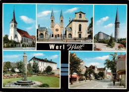 73933847 Werl_Westfalen Ev Kirche Basilika St Norbert Kirche Am Bahnhof Walburgi - Werl