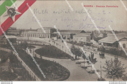 Bg403 Cartolina Modena Citta' Stazione Ferroviaria 1924 - Modena