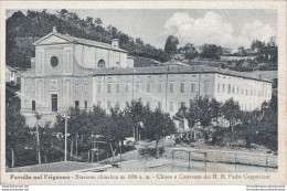 Am311 Cartolina Pavullo Nel Frignano Chiesa E Convento Dei R.r.padri Cappuccini - Modena