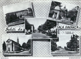 Ar62 Cartolina Saluti Da Sala Baganza 5 Vedutine Provincia Di Parma - Parma