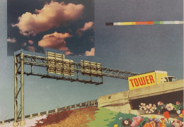 Carte Postale (Tower Records) Tower, The Internet's Real Record Store - Illustration : Terry Sykes - Advertising