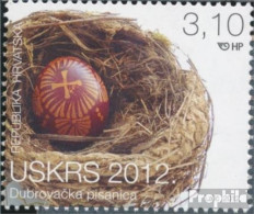 Kroatien 1028 (kompl.Ausg.) Postfrisch 2012 Ostern - Kroatië