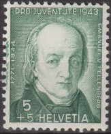 1943 Schweiz Pro Juventute ** Mi:CH 424, Yt:CH 388, Zum:CH J105, E. Von Ellenberg - Unused Stamps