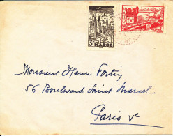 Morocco Cover Sent To France 1947 - Briefe U. Dokumente