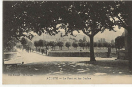 AOUSTE Le Pont Et Les Ecoles - Other & Unclassified