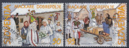 SLOVENIA 338-339,used,hinged - Kostums