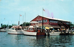 73130816 Saint_Michaels_Maryland The Crab Claw Restaurant On Miles River Motorbo - Sonstige & Ohne Zuordnung