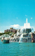 73130805 Chicago_Illinois Conrad Hilton Hotel Buckingham Fountain Lake Michigan - Other & Unclassified